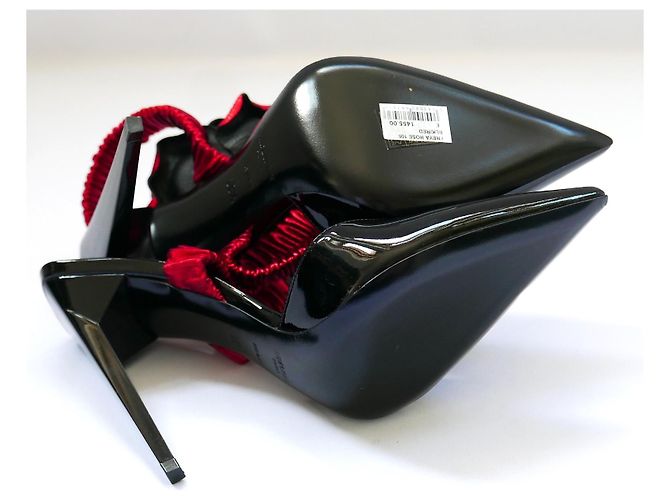 Saint Laurent Freja Rose 105 Absätze fallen 2017 Schwarz - Ansicht 8