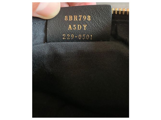Borsa hobo Fendi Fendigraphy in pelle nera Nero - vista 8