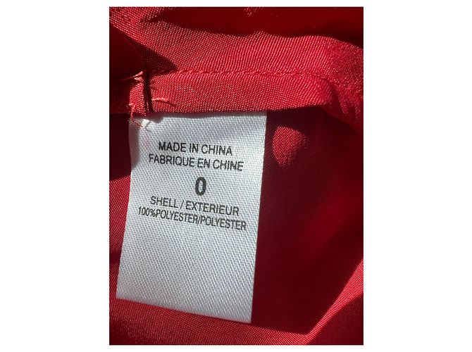 Theory Rikina Kleid Rot Polyester - Ansicht 5