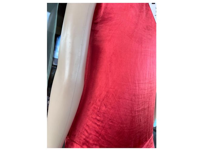 Theory Rikina Kleid Rot Polyester - Ansicht 6