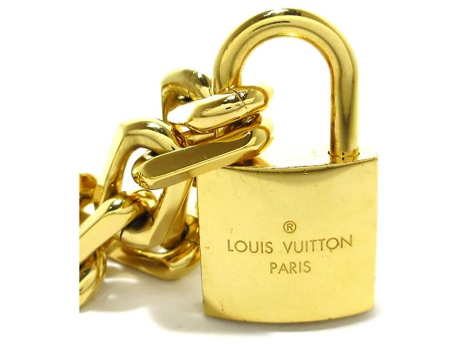 Twist Louis Vuitton Collier Cadenas LV Edge D'oro - vista 5