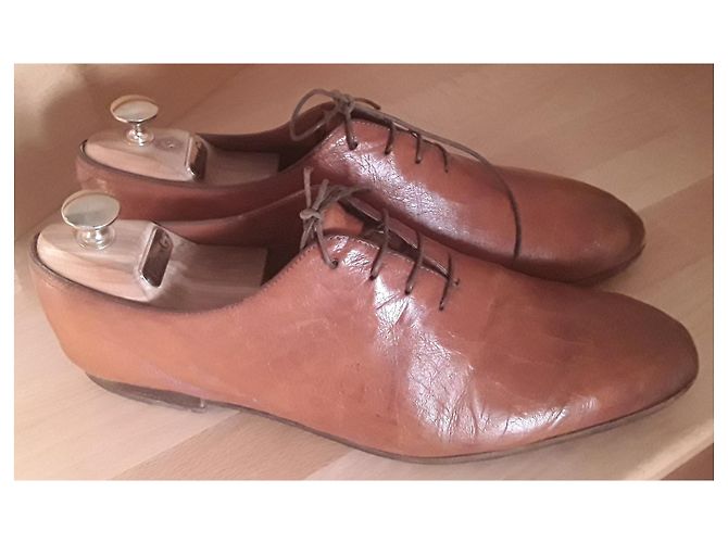 Berluti Richelieu Lorenzo ribattezzato Luciano Marrone chiaro - vista 3
