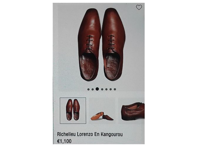 Berluti Richelieu Lorenzo ribattezzato Luciano Marrone chiaro - vista 4