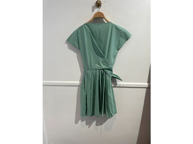 Vestido CARVEN T.Internacional XS Algodón Verde - vista 2
