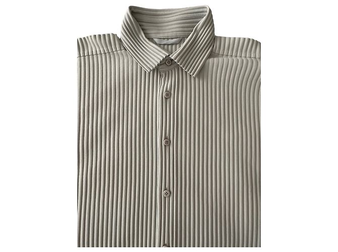 Issey Miyake Giacca-camicia Homme Plissè - vista 5