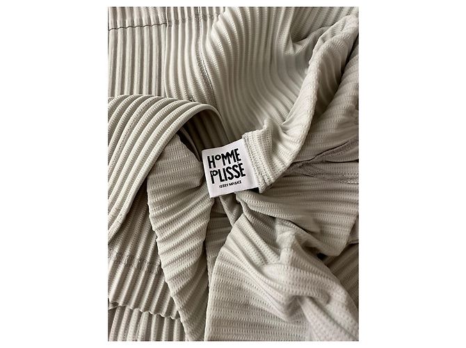 Issey Miyake Giacca-camicia Homme Plissè - vista 6