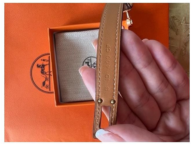 Bracciale Hermès Kelly in pelle nera T2 Nero - vista 5