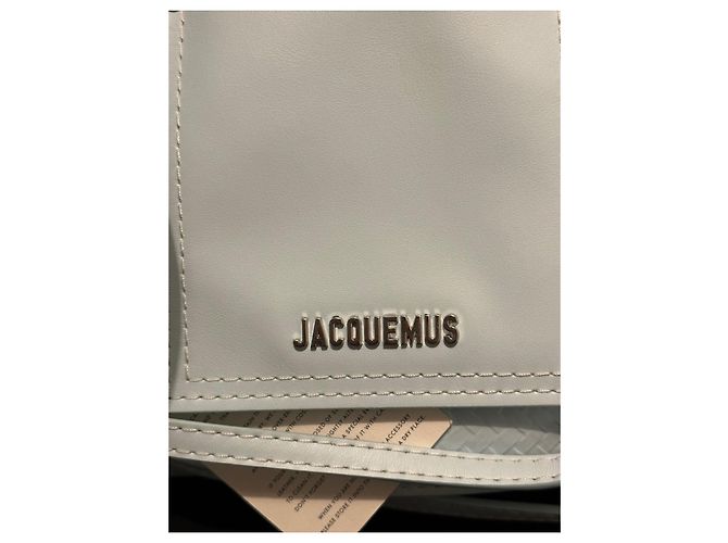 Borsa Jacquemus in pelle blu - vista 6