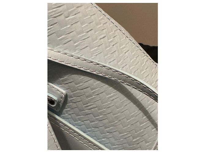 Borsa Jacquemus in pelle blu - vista 7