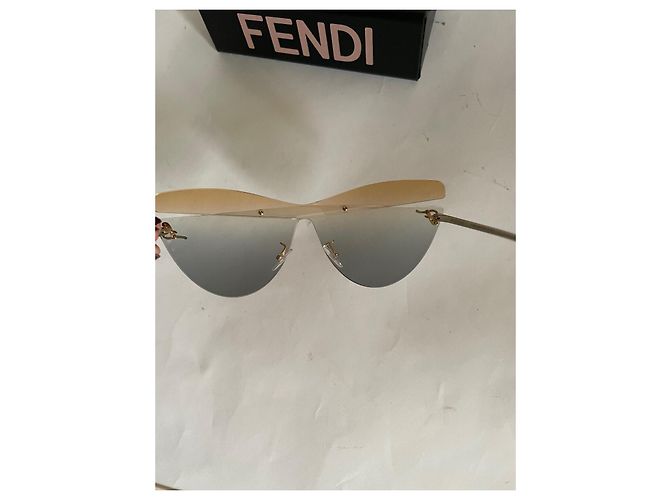 Fendi Calligraphy gafas de sol ojo de gato FF0400S Multicolor - vista 10