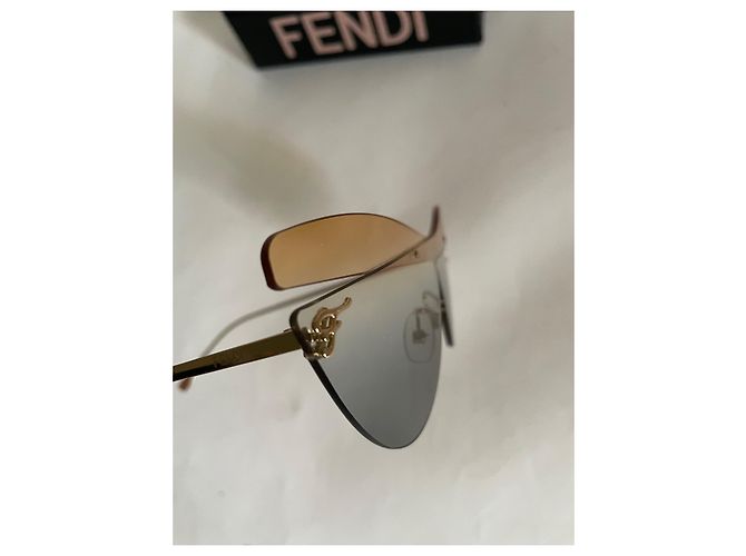 Fendi Calligraphy gafas de sol ojo de gato FF0400S Multicolor - vista 17