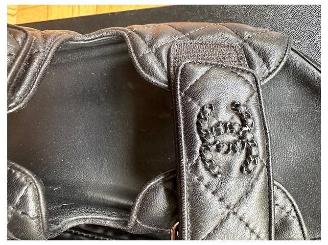 Cambon Chanel Sandalen Schwarz - Ansicht 5
