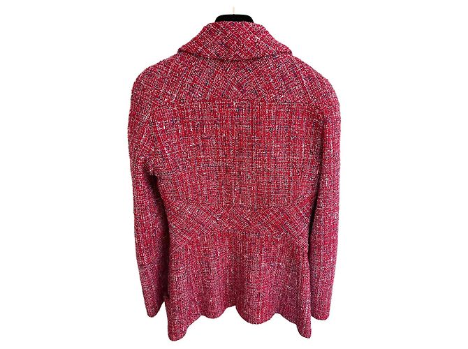 Casaco Chanel de algodão rosa 38 - vista 2