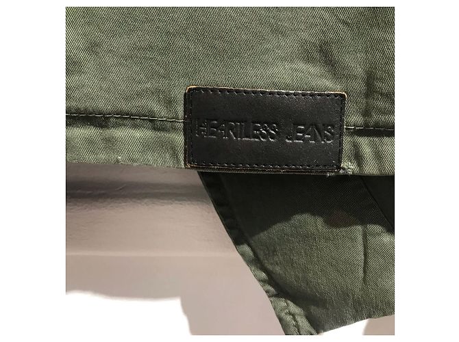 Autre Marque OTRA MARCA Chaquetas T.Internacional L Algodón Caqui - vista 4
