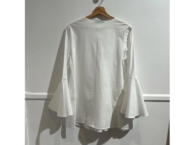 Autre Marque OTRA MARCA Tops T.FR 40 Algodón Blanco - vista 2