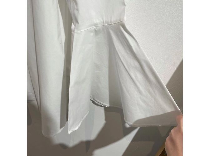 Autre Marque OTRA MARCA Tops T.FR 40 Algodón Blanco - vista 3
