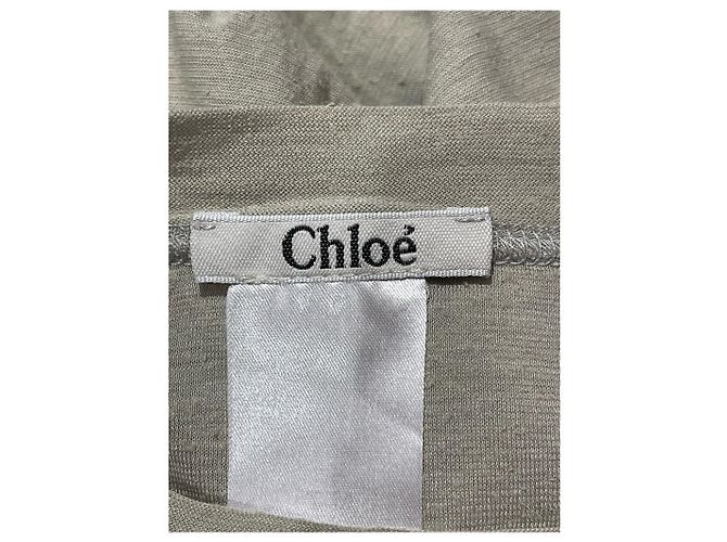 Chloé CHLOE Tops T.Internacional M Lino Verde - vista 3