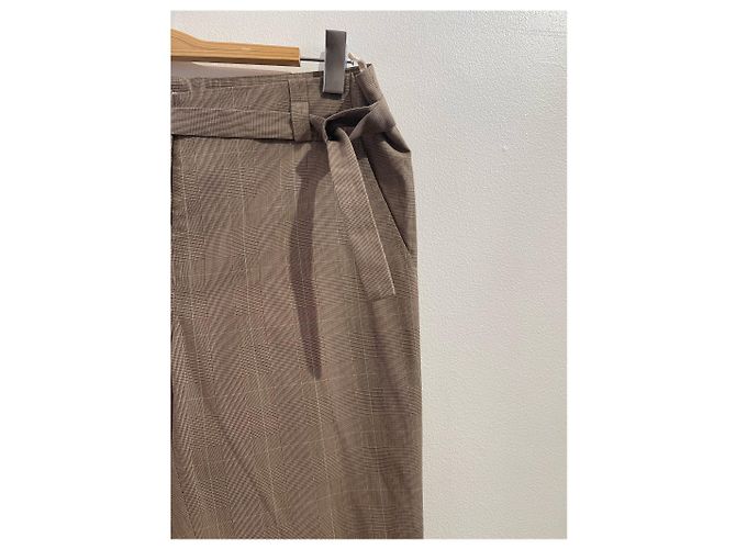 Pantaloni MARNI T.International S Cotone Beige - vista 2