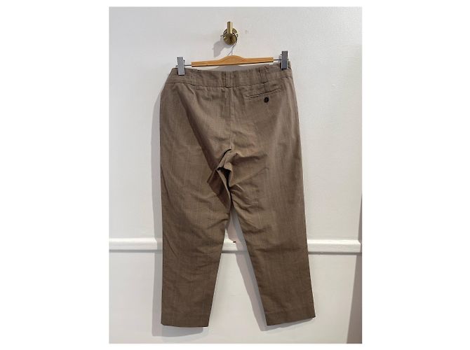 Pantaloni MARNI T.International S Cotone Beige - vista 3