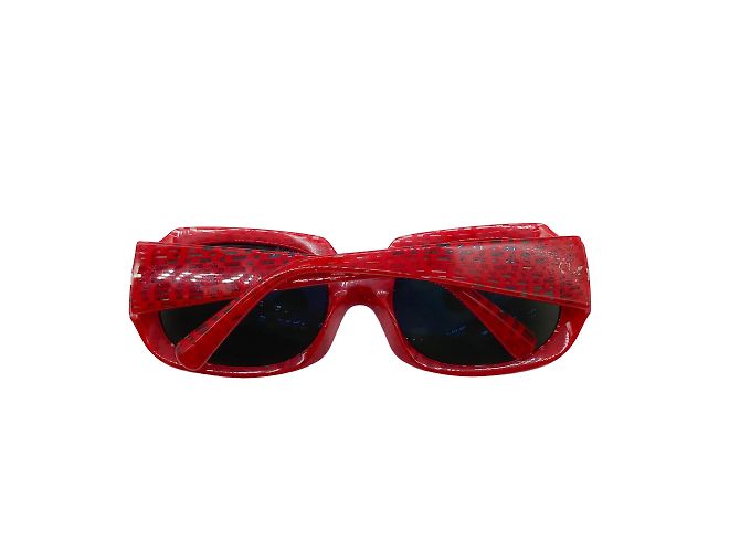 Alain Mikli Red / Sonnenbrille mit schwarzem Kunststoffrahmen - Ansicht 2