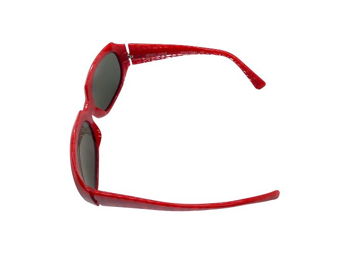 Alain Mikli Red / Sonnenbrille mit schwarzem Kunststoffrahmen - Ansicht 5