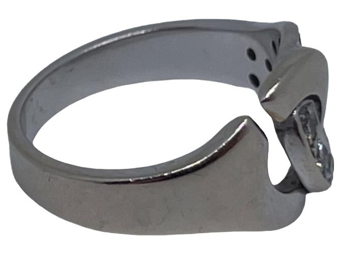DINH VAN Polsini R RING12 Diamanti semi pavé e oro bianco Argento - vista 6