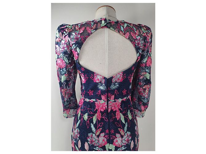 Abito Marchesa Notte con ricamo floreale Multicolore - vista 10