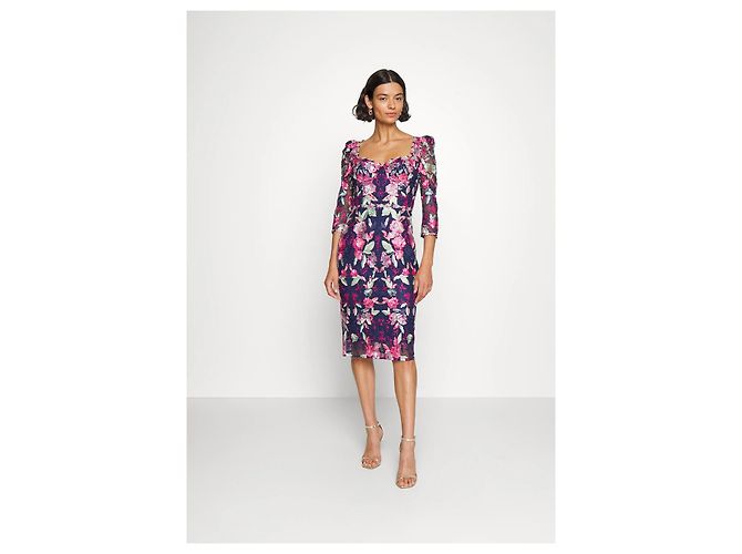 Abito Marchesa Notte con ricamo floreale Multicolore - vista 2