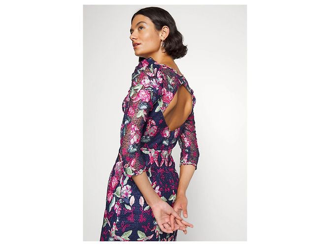 Abito Marchesa Notte con ricamo floreale Multicolore - vista 4
