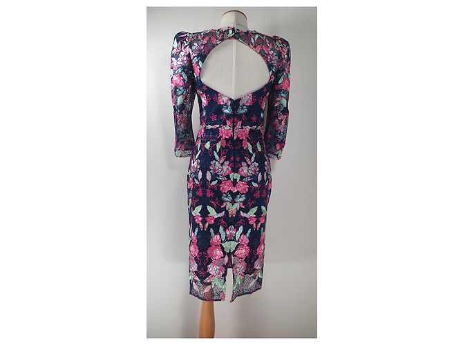 Abito Marchesa Notte con ricamo floreale Multicolore - vista 9