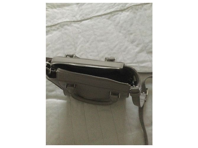 Autre Marque Piccola Borsa in Pelle Grigia Grigio - vista 4