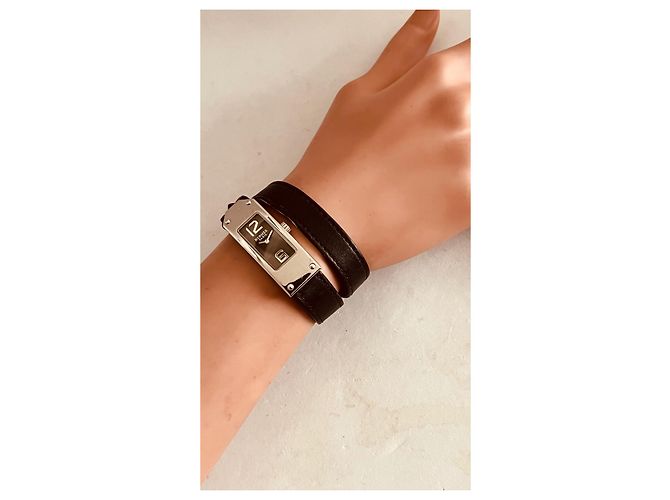 Hermès Kelly 2 Negro - vista 6