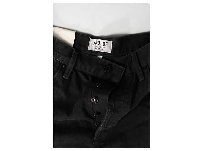 Autre Marque Agolde Jeansshorts Schwarz Größe 29 - Ansicht 3