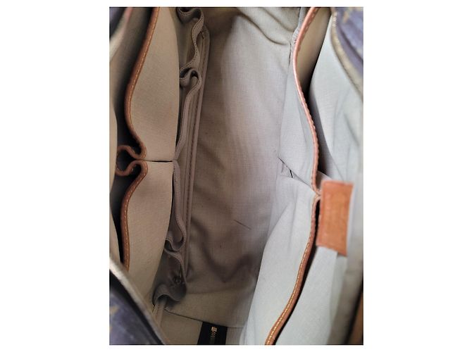 Borsa a mano Louis Vuitton Deauville Marrone Pelle - vista 7