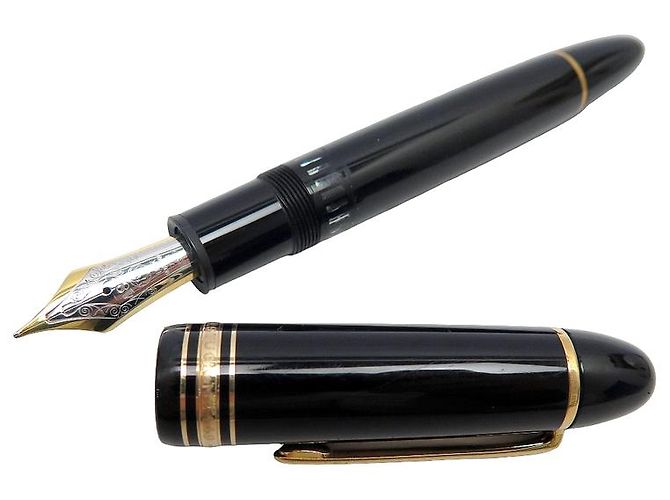 PLUMA MONTBLANC MEISTERSTUCK 149 115384 PISTÓN + TINTA CRISTAL ROSA Negro - vista 2