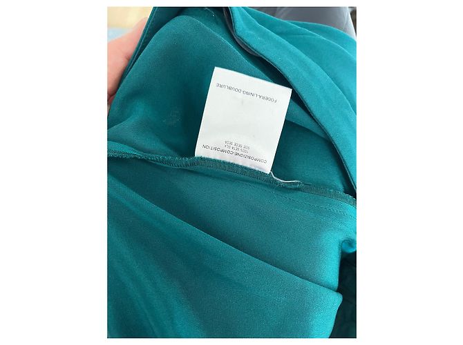 Falda Gucci de seda verde - vista 5
