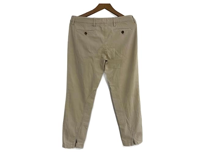Pantalones Prada Beige de Algodón - vista 2