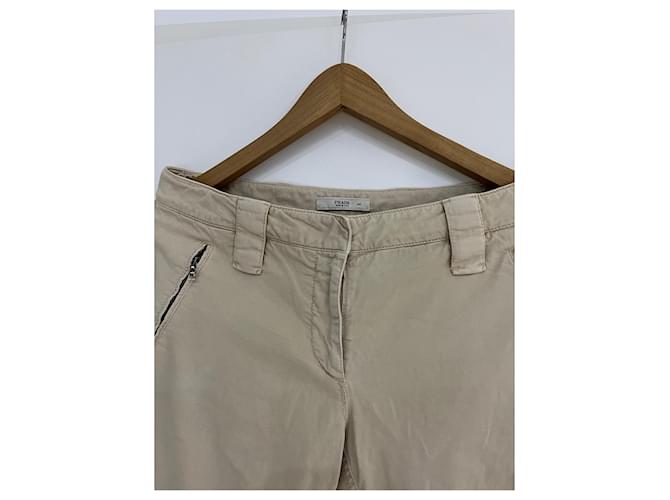 Pantalones Prada Beige de Algodón - vista 5