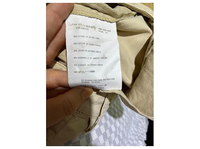 Pantalones Prada Beige de Algodón - vista 8