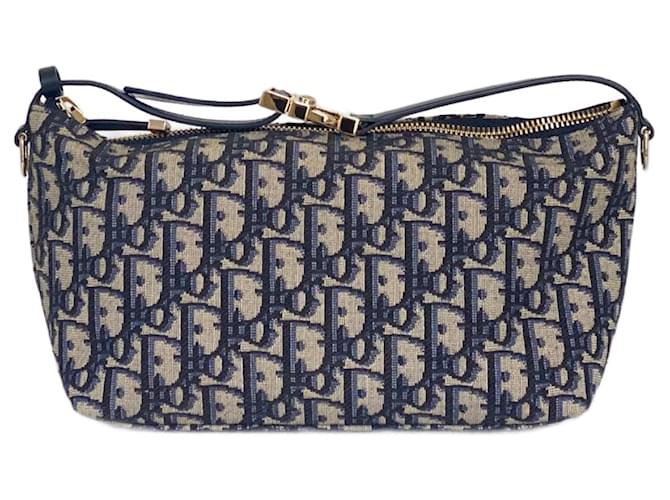 Dior Travel Nomad bag Navy blue Cloth ref.943699 - Joli Closet