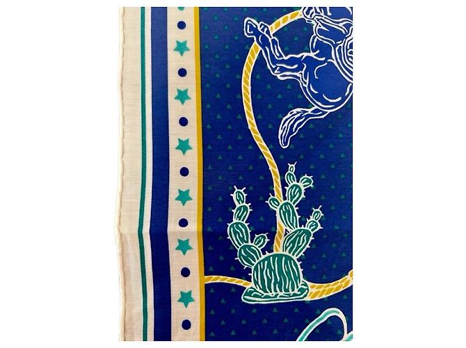 Hermès HERMES Paris : Carré / pañuelo de algodón 40X40cm Multicolor - vista 5