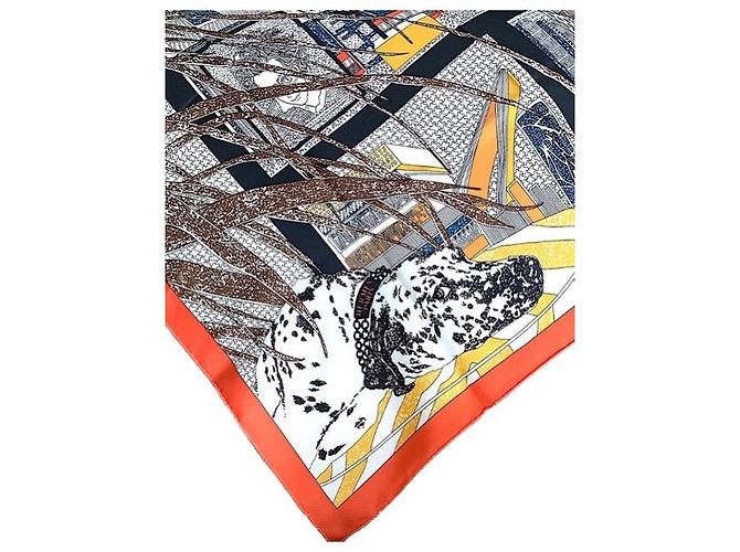 HERMES Parigi: carré / sciarpa 70 intitolato "Incontra Hermès" Multicolore - vista 3