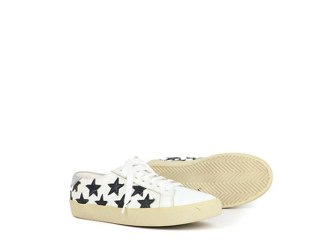 SAINT LAURENT - Court Classic sneakers (T38.5) White - view 2