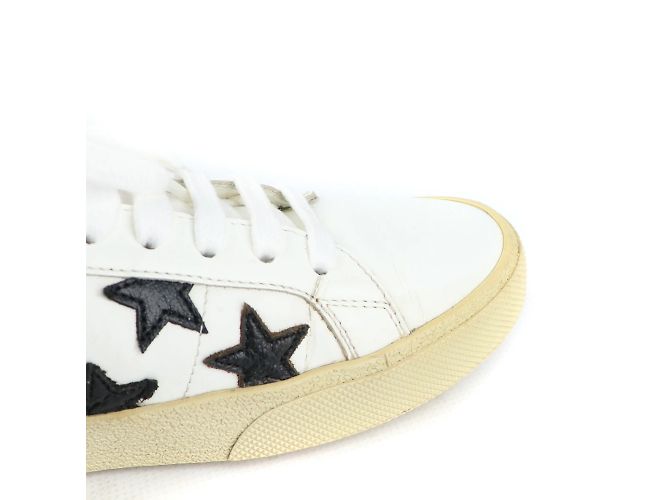 SAINT LAURENT - Court Classic sneakers (T38.5) White - view 6