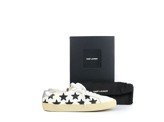 SAINT LAURENT - Court Classic sneakers (T38.5) White - view 8