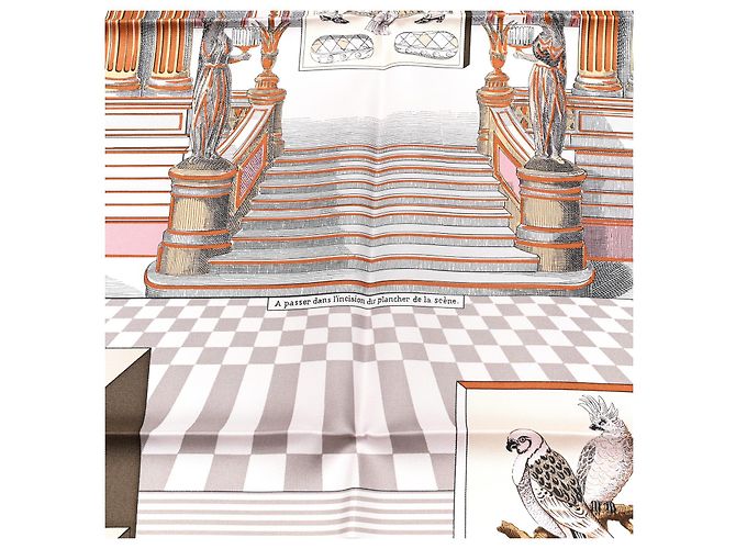 Hermès HERMES Parigi : Piazza intitolata "Nuovo Gran Teatro" 90X90 Multicolore - vista 4
