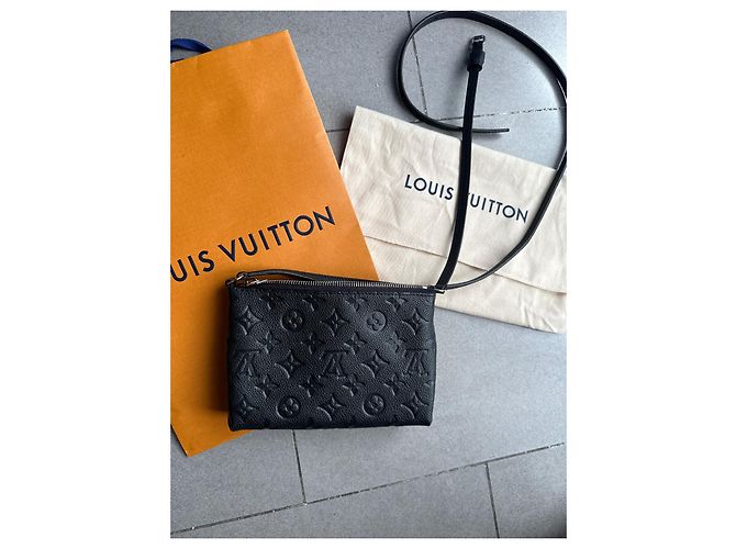 Pallas BB nera Louis Vuitton con tracolla Nero - vista 4