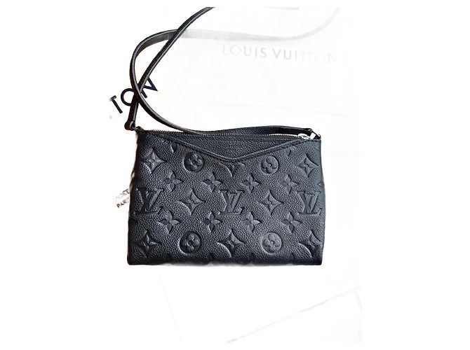 Pallas BB nera Louis Vuitton con tracolla Nero - vista 2