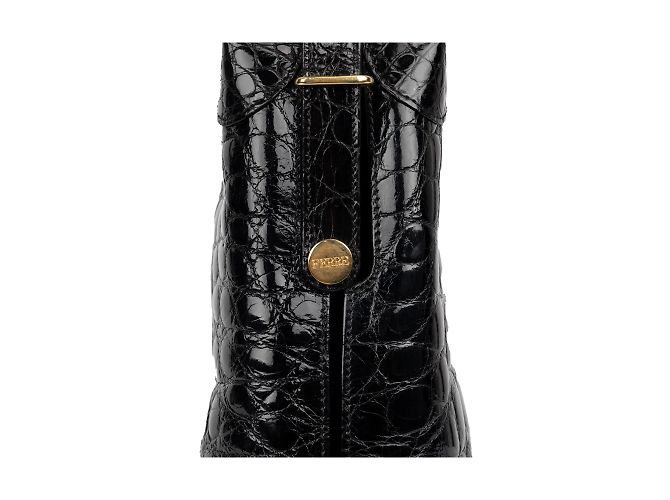 Borsa a tracolla Gianfranco Ferré in pelle esotica Nero - vista 6
