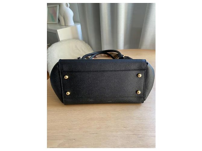 Borsa tote Buckle Burberry in pelle nera Nero - vista 3